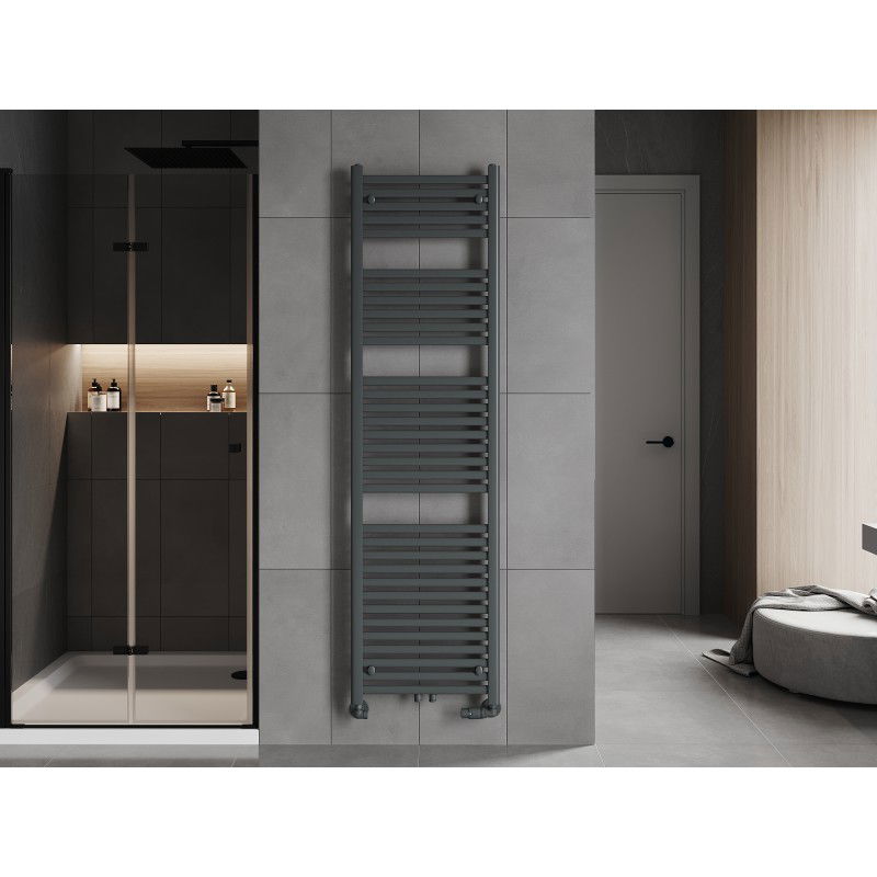 Mexen Hades badrumselement 1800 x 500 mm, 854 W, antracit - W104-1800-500-00-66