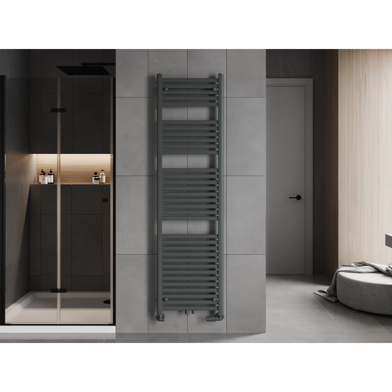 Mexen Hades καλοριφέρ μπάνιου 1800 x 500 mm, 854 W, ανθρακί - W104-1800-500-00-66