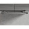 Mexen Hades grzejnik łazienkowy 1800 x 600 mm, 790 W, chrom - W104-1800-600-00-01