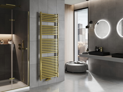 Mexen Hades vannas istabas radiators 1800 x 600 mm, 790 W, zelta - W104-1800-600-00-50