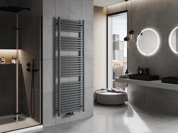 Mexen Hades badkamer radiator 1800 x 600 mm, 1000 W, antraciet - W104-1800-600-00-66