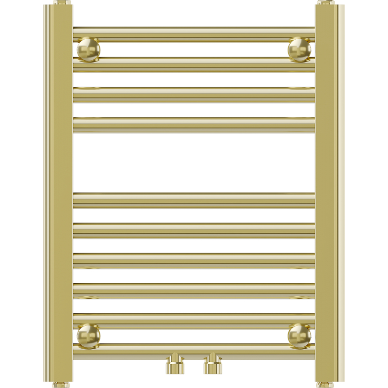 Mexen Mars radiador de baño 500 x 400 mm, 141 W, dorado - W110-0500-400-00-50