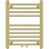 Mexen Mars radiateur de salle de bain 500 x 400 mm, 141 W, doré - W110-0500-400-00-50