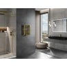 Mexen Mars radiateur de salle de bain 500 x 400 mm, 141 W, doré - W110-0500-400-00-50