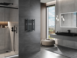 Mexen Mars termoarredo bagno 500 x 400 mm, 178 W, antracite - W110-0500-400-00-66