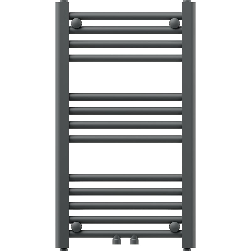 Mexen Mars 700 x 400 mm Bathroom Radiator, 238 W, Anthracite - W110-0700-400-00-66