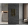 Mexen Mars bathroom radiator 700 x 400 mm, 188 W, gold - W110-0700-400-00-50