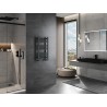 Mexen Mars 700 x 400 mm Bathroom Radiator, 238 W, Anthracite - W110-0700-400-00-66