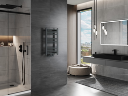 Mexen Mars badkamer radiator 700 x 400 mm, 238 W, antraciet - W110-0700-400-00-66