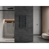 Mexen Mars 700 x 400 mm Bathroom Radiator, 238 W, Anthracite - W110-0700-400-00-66