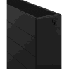 Mexen Line CL33 Plattenheizkörper 500 x 1000 mm, seitliche Anschluss, 1901 W, schwarz - W433L-050-100-70