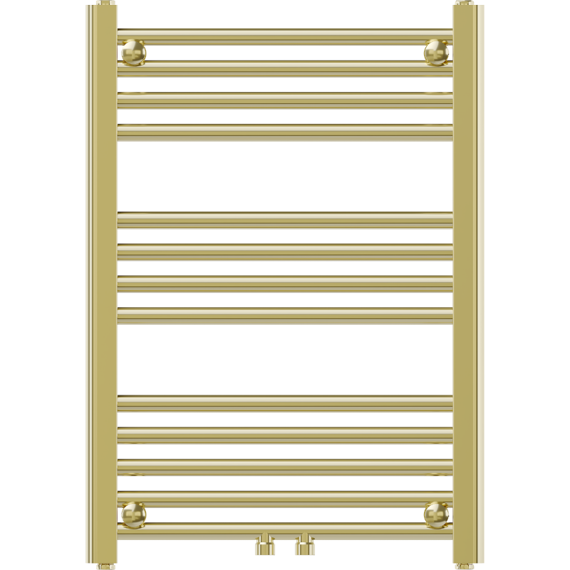 Mexen Mars bathroom radiator 700 x 500 mm, 224 W, gold - W110-0700-500-00-50