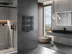 Mexen Mars radiador de baño 700 x 500 mm, 284 W, antracita - W110-0700-500-00-66