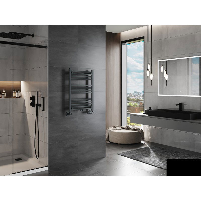 Mexen Mars radiatore da bagno 700 x 500 mm, 284 W, antracite - W110-0700-500-00-66