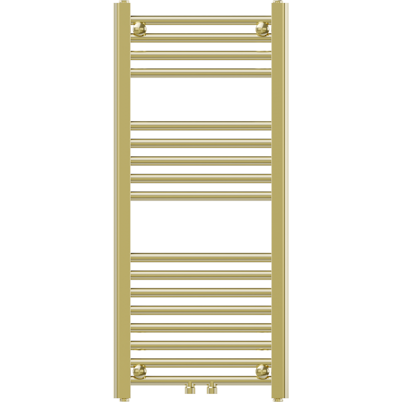 Mexen Mars bathroom radiator 900 x 400 mm, 244 W, gold - W110-0900-400-00-50