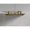 Mexen Mars Badheizkörper 900 x 400 mm, 244 W, gold - W110-0900-400-00-50