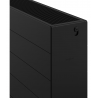 Mexen Line CL33 Plattenheizkörper 600 x 1800 mm, seitliche Anschlüsse, 3961 W, schwarz - W433L-060-180-70