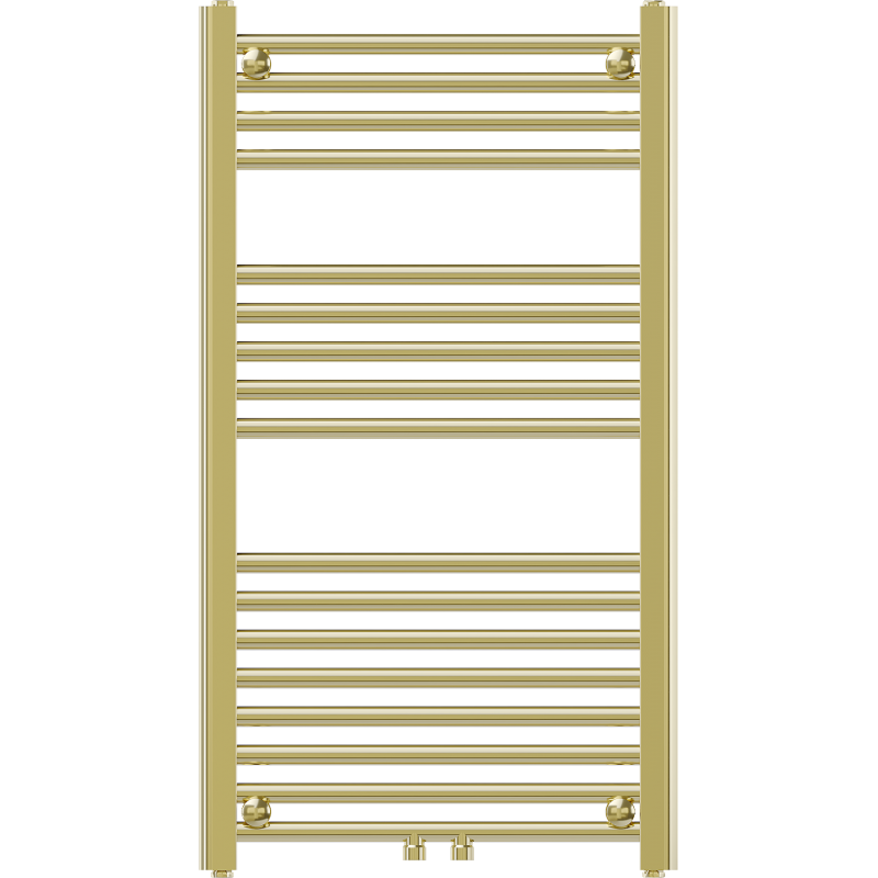 Mexen Mars bathroom radiator 900 x 500 mm, 292 W, gold - W110-0900-500-00-50