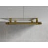 Mexen Mars bathroom radiator 900 x 500 mm, 292 W, gold - W110-0900-500-00-50