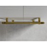 Mexen Mars kupaonski radijator 900 x 600 mm, 340 W, zlatni - W110-0900-600-00-50