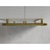 Mexen Mars badrumsradiator 900 x 600 mm, 340 W, guld - W110-0900-600-00-50