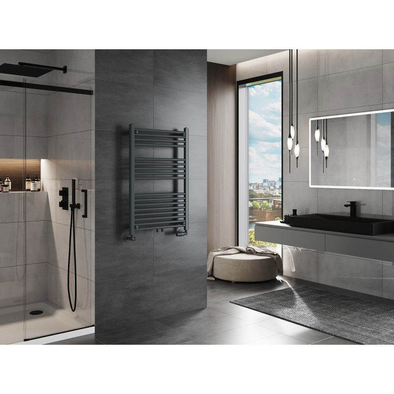 Mexen Mars Buedzëmmer Heizkierper 900 x 600 mm, 430 W, Antrazit - W110-0900-600-00-66