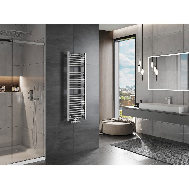 Mexen Mars badrumsvärmare 1200 x 400 mm, 346 W, krom - W110-1200-400-00-01