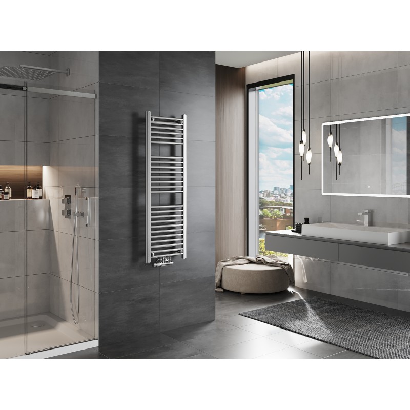 Mexen Mars θερμαντικό μπάνιου 1200 x 400 mm, 346 W, χρώμιο - W110-1200-400-00-01