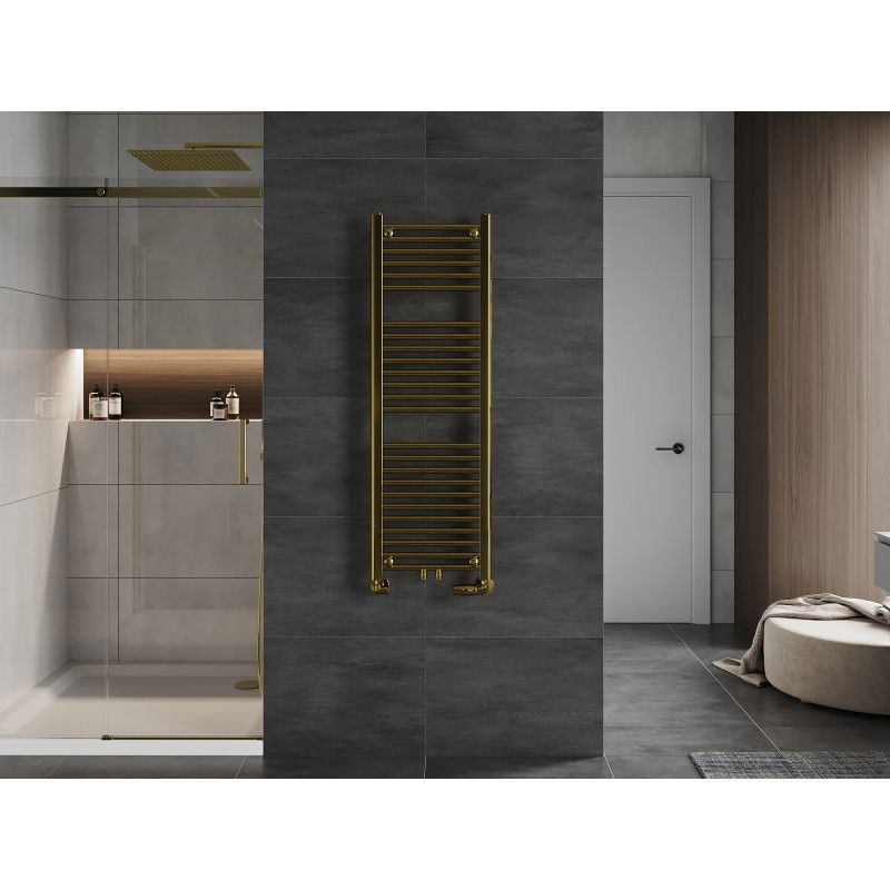 Mexen Mars vannas istabas radiators 1200 x 400 mm, 346 W, zelta - W110-1200-400-00-50