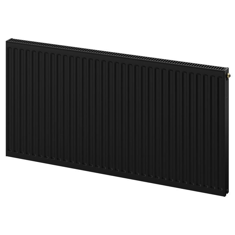 Mexen CV11 Plattenheizkörper 400 x 1400 mm, untere Anschlüsse, 907 W, schwarz - W611-040-140-70