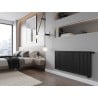 Mexen CV11 radiateur plat 400 x 1400 mm, raccordement inférieur, 907 W, noir - W611-040-140-70