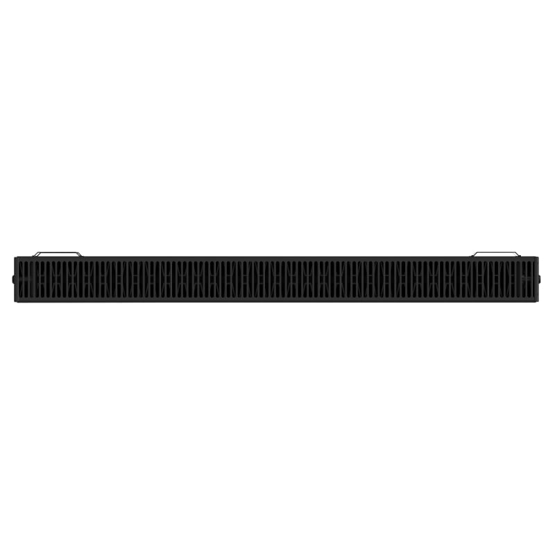 Mexen Line CVL22 paneelradiaator 400 x 500 mm, alumine ühendus, 569 W, must - W622L-040-050-70
