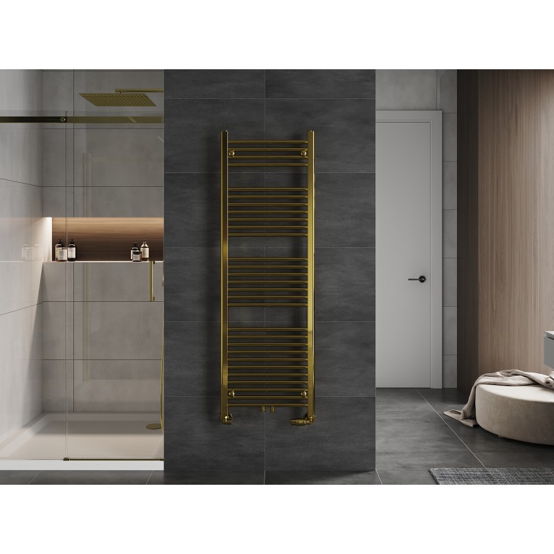 Mexen Mars badkamerradiator 1500 x 500 mm, 494 W, goud - W110-1500-500-00-50