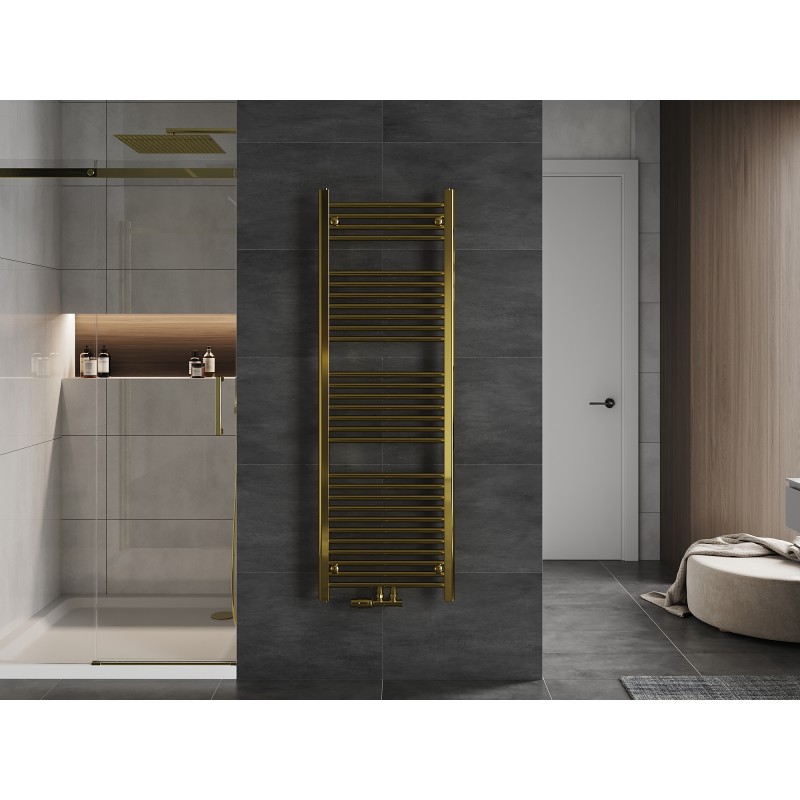 Mexen Mars kylpyhuoneradiaattori 1500 x 500 mm, 494 W, kultainen - W110-1500-500-00-50