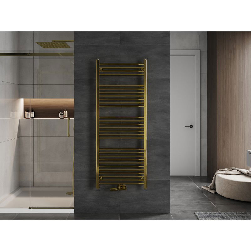 Mexen Mars Buedzëmmer Heizkierper 1500 x 600 mm, 576 W, gëllen - W110-1500-600-00-50