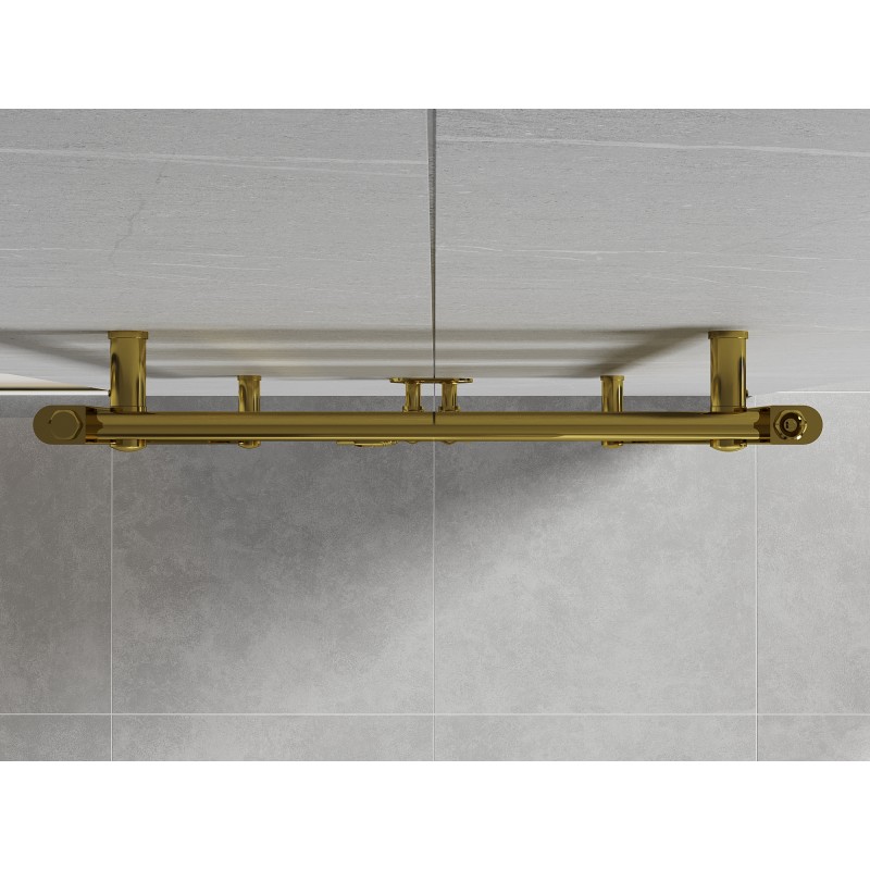 Mexen Mars grzejnik łazienkowy 1500 x 600 mm, 576 W, złoty - W110-1500-600-00-50