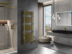 Mexen Mars Badheizkörper 1500 x 600 mm, 576 W, gold - W110-1500-600-00-50