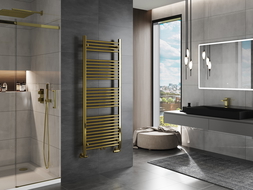 Mexen Mars kopalniški radiator 1500 x 600 mm, 576 W, zlati - W110-1500-600-00-50