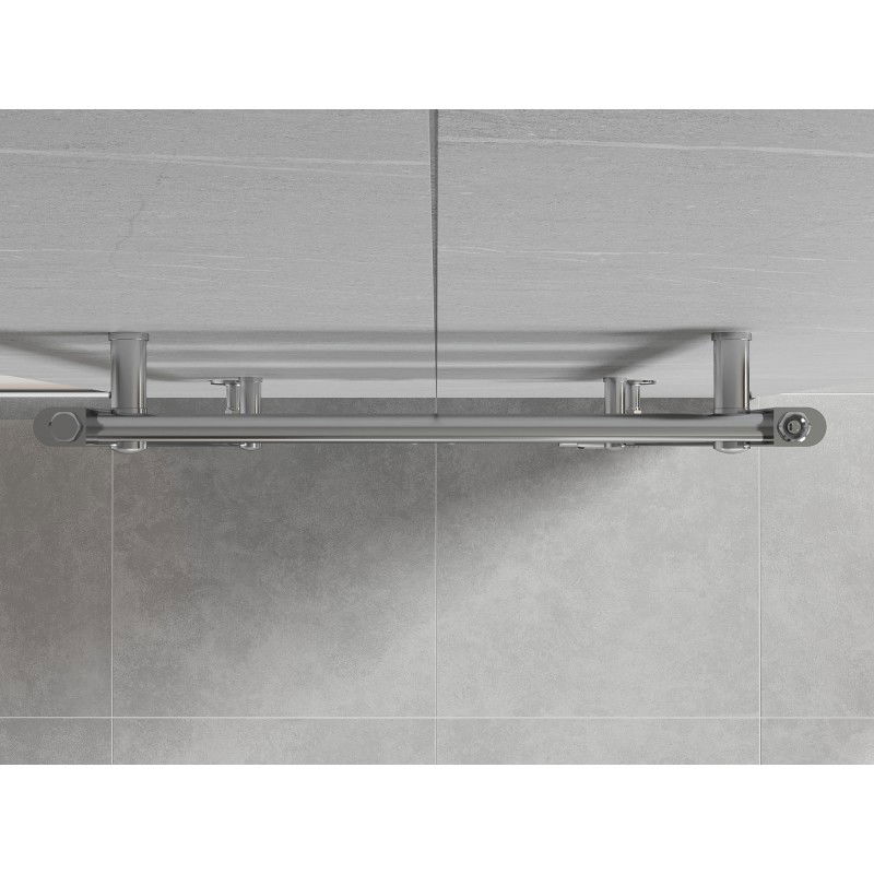 Mexen Mars radiador de baño 1500 x 600 mm, 576 W, cromo - W110-1500-600-00-01