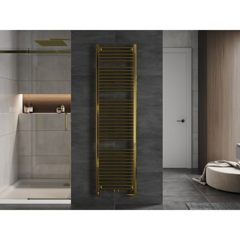 Mexen Mars radiador de baño 1800 x 500 mm, 643 W, dorado - W110-1800-500-00-50