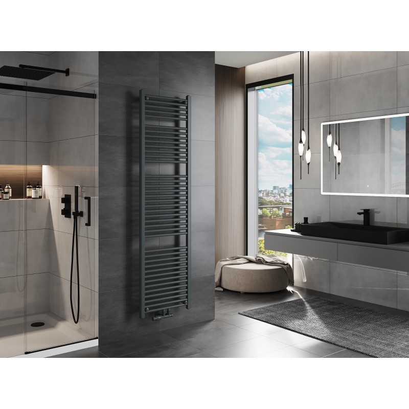 Mexen Mars radiateur de salle de bain 1800 x 500 mm, 814 W, anthracite - W110-1800-500-00-66