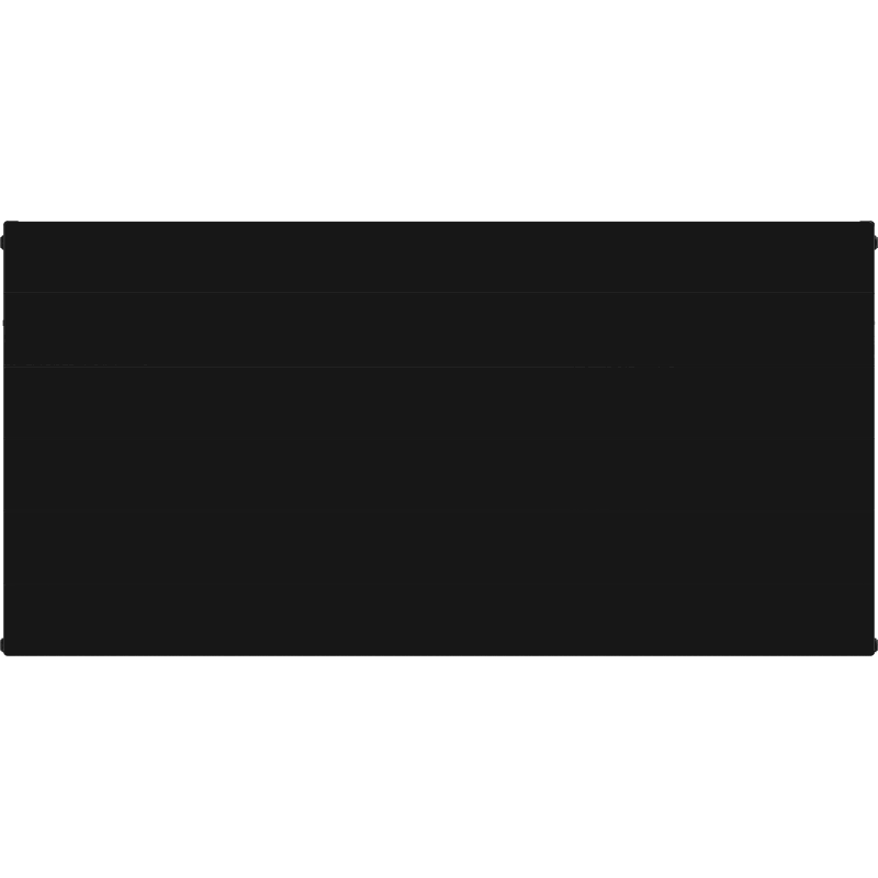 Mexen CVL22 Radiador de painel 900 x 1000 mm, ligação inferior, 2199 W, preto - W622L-090-100-70