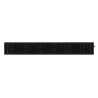 Mexen Line CVL33 paneelradiaator 300 x 1300 mm, alumine ühendus, 1612 W, must - W633L-030-130-70