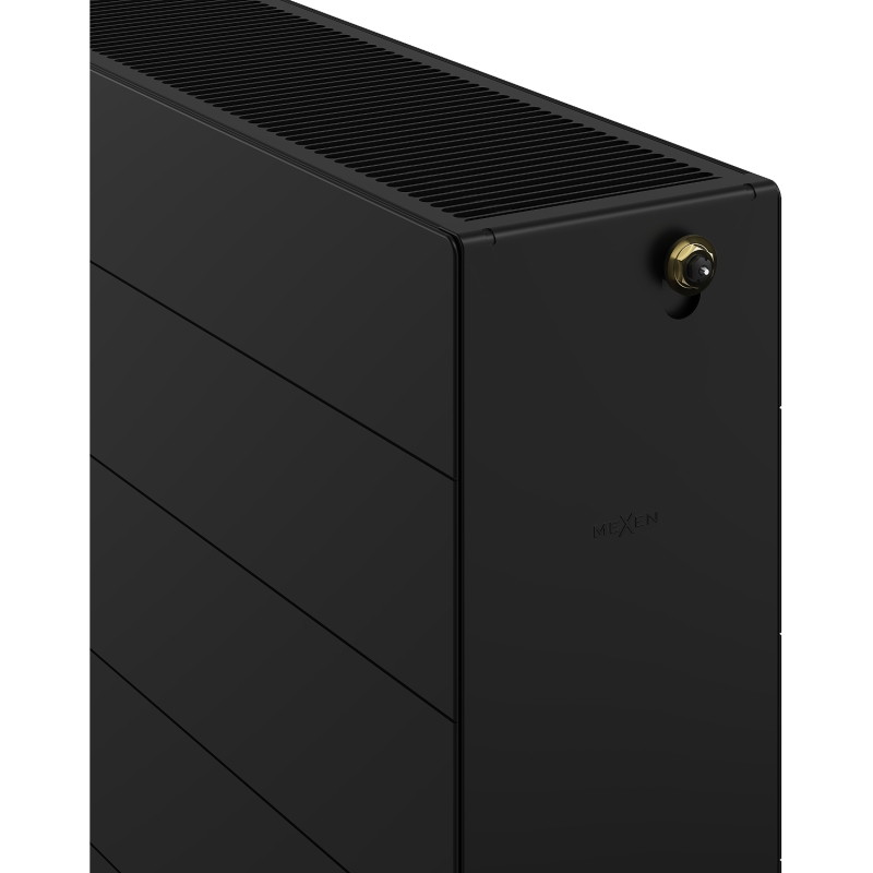 Mexen CVL33 Linija pločasti radijator 600 x 1000 mm, donje priključivanje, 2201 W, crni - W633L-060-100-70