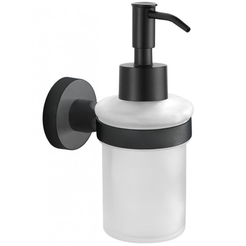 Mexen Tiber soap dispenser, black - 7050540-70