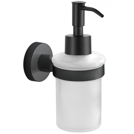 Mexen Tiber Seifenspender, schwarz - 7050540-70