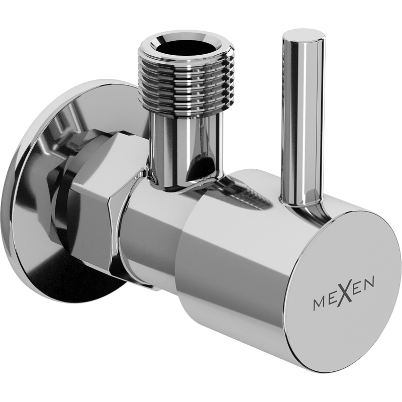 Mexen R1 vinkelventil för blandare 1/2"x3/8", krom - 79970-00