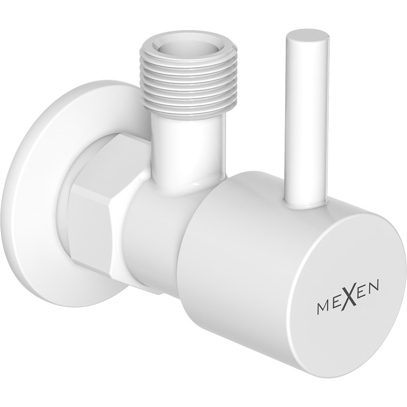 Mexen R1 nurgaventiil kraanile 1/2"x3/8", valge - 79970-20