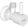 Mexen R1 nurgaventiil kraanile 1/2"x3/8", valge - 79970-20