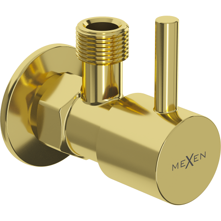 Mexen R1 valvola ad angolo per rubinetto 1/2"x3/8", oro - 79970-50